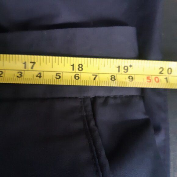 Emilio Guido SZ 38 Navy 100% Cotton Men's Lightweight Pants, Trousers - Picture 9 of 12